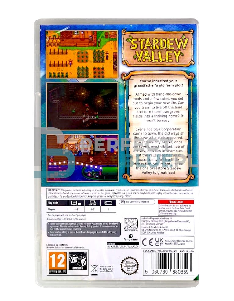 gra nintendo switch stardew valley