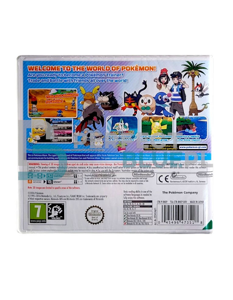 gra nintendo 3ds / 2ds pokemon moon