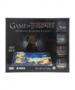 Puzzle 4d Gra O Tron Game Of Thrones Westetos Essos