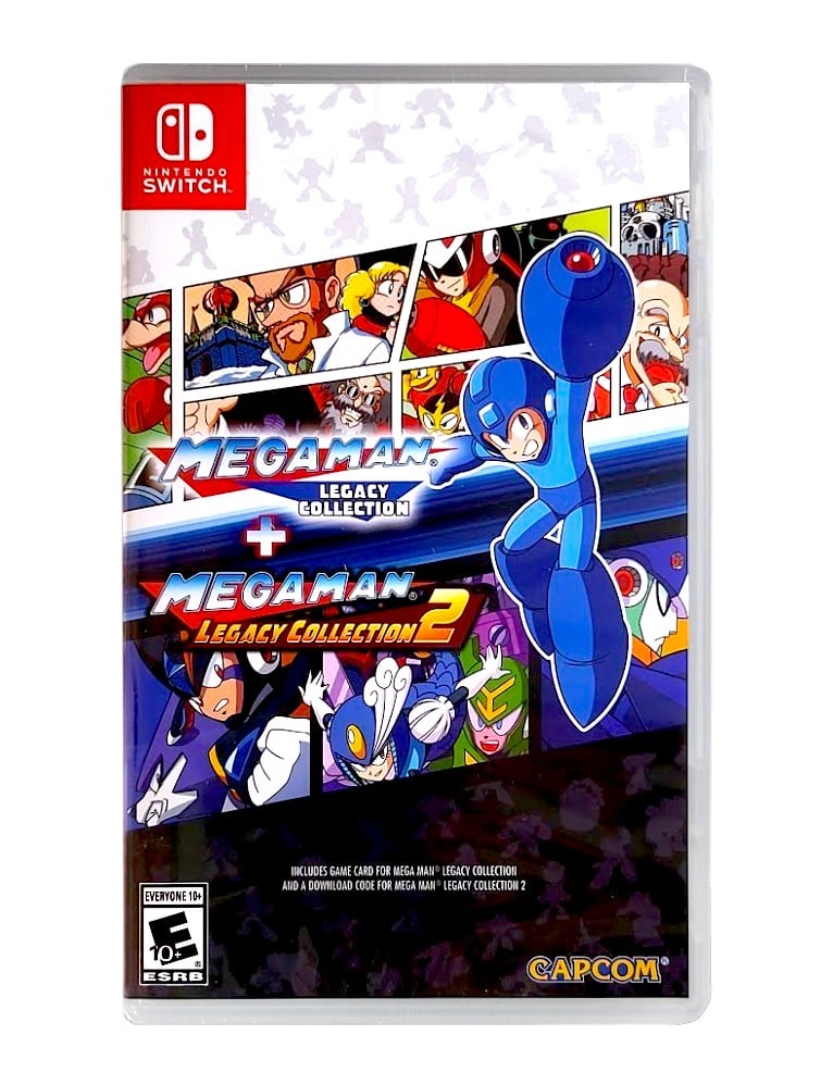 gra switch mega man legacy collection 1+2