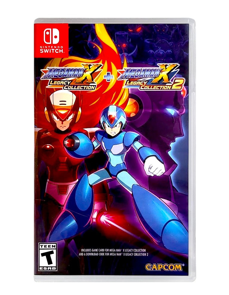 gra nintendo switch mega man x legacy collection 1+2