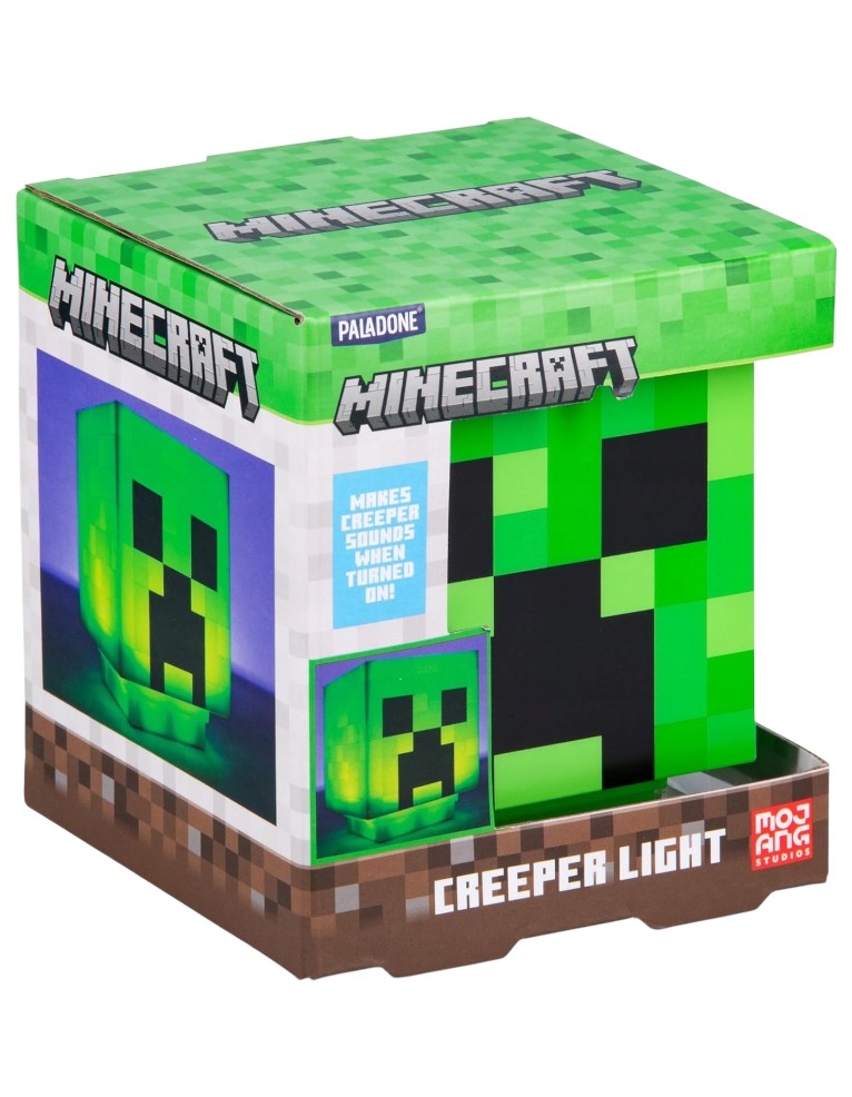 gadżet lampka wydająca dźwięk / creeper / minecraft
