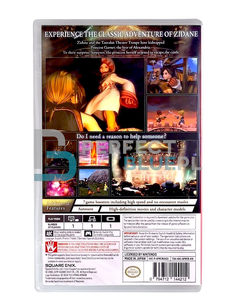 gra nintendo switch final fantasy ix