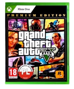 gra xbox one / xbox series x / grand theft auto v / gta 5 premium edition pl