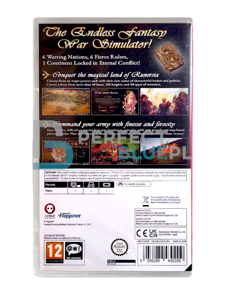gra nintendo switch brigandine the legend of runersia