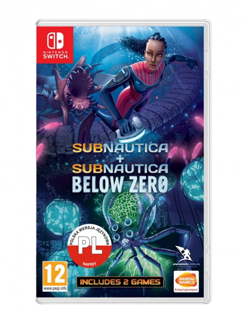 gra nintendo switch subnautica + subnautica below zero