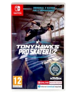 gra nintendo switch tony hawk's pro skater 1 + 2