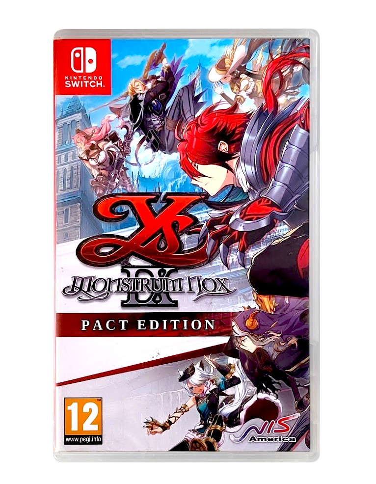 gra nintendo switch ys ix: monstrum nox pact edition