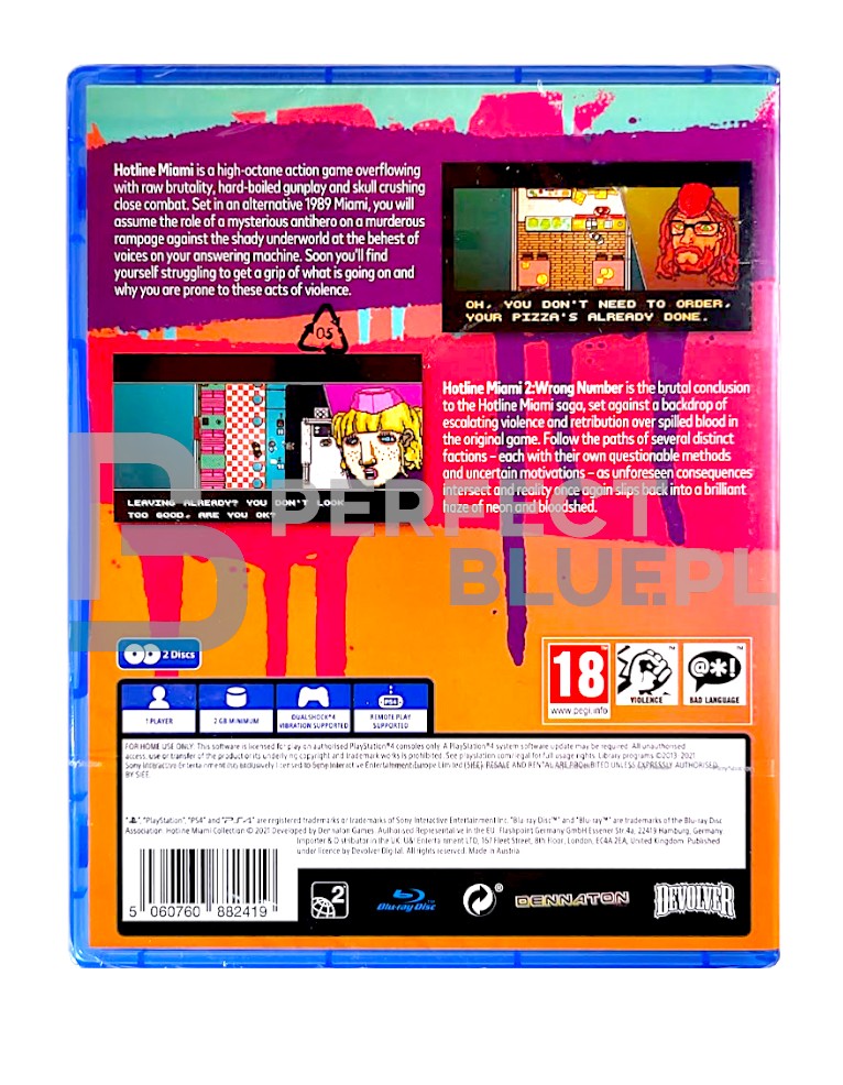gra ps4 / ps5 / hotline miami collection