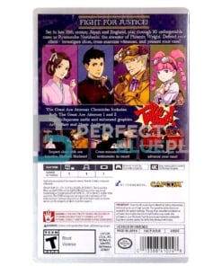 gra nintendo switch the great ace attorney chronicles / import usa