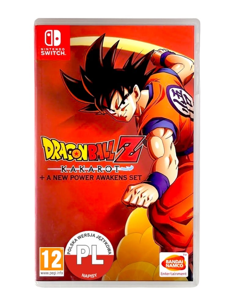 gra nintendo switch dragon ball z kakarot + a new power awakens set pl