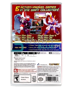 gra nintendo switch mega man zero/zx legacy collection