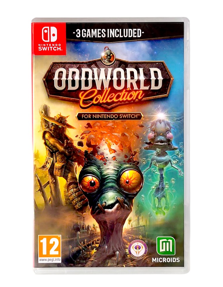 gra nintendo switch oddworld collection