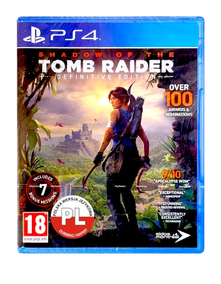 gra ps4 / ps5 / shadow of the tomb raider definitive edition