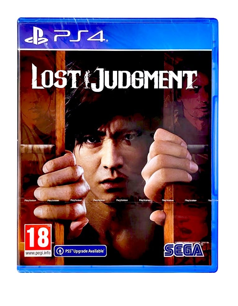 gra ps4 / + ps5 upgrade / lost judgment