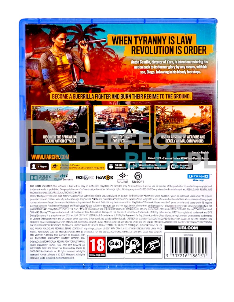 gra ps5 far cry 6 pl