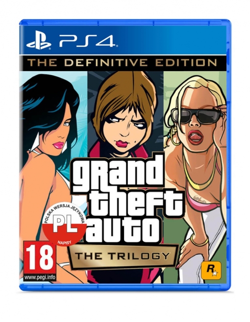 gra ps4 grand theft auto: the trilogy – the definitive edition pl