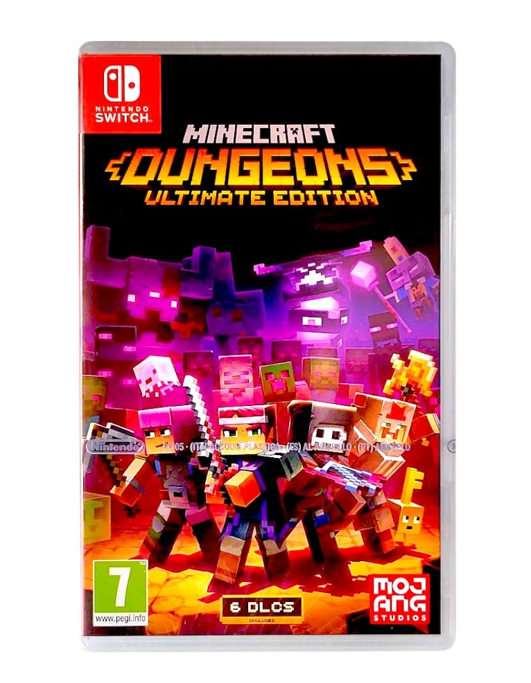 gra nintendo switch minecraft dungeons: ultimate edition