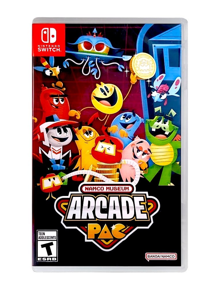 gra nintendo switch namco museum arcade pac