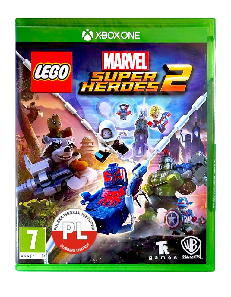 gra xbox one / xbox series x / lego marvel super heroes 2 pl