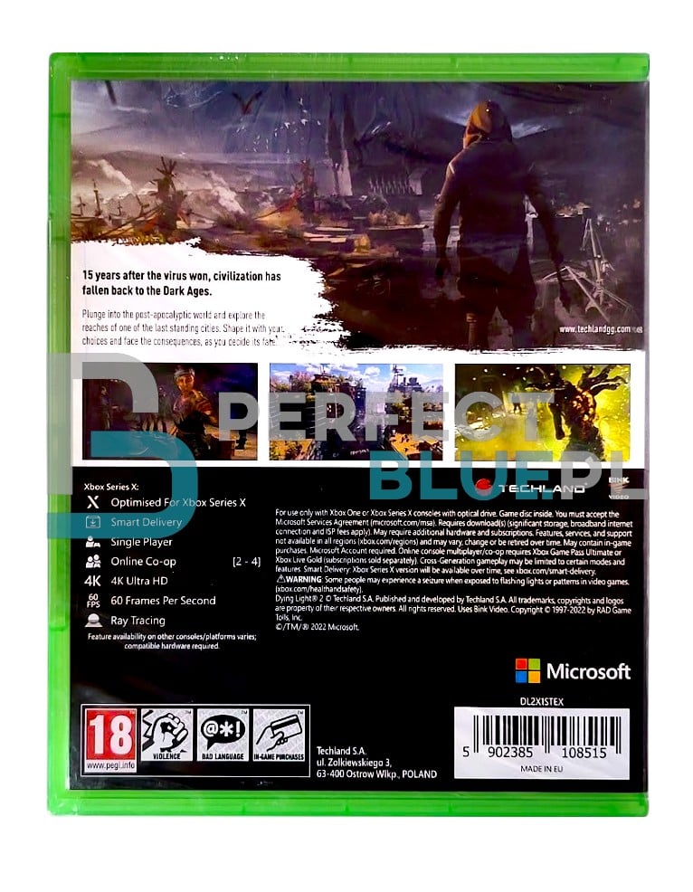 gra xbox one / xbox series x / dying light 2: stay human pl