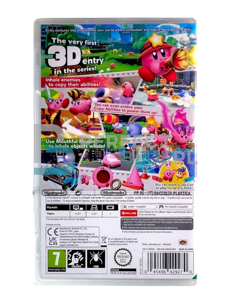 gra nintendo switch kirby and the forgotten land