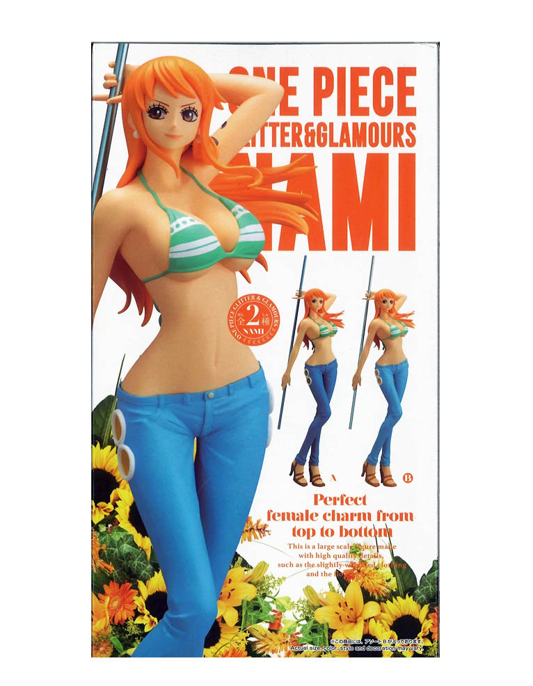 figurka one piece glitter and glamours nami ver b