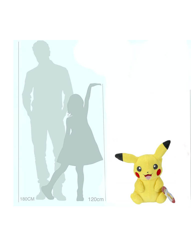 olbrzymia maskotka pluszak pokemon pikachu oryginalna na licencji 60 cm 2