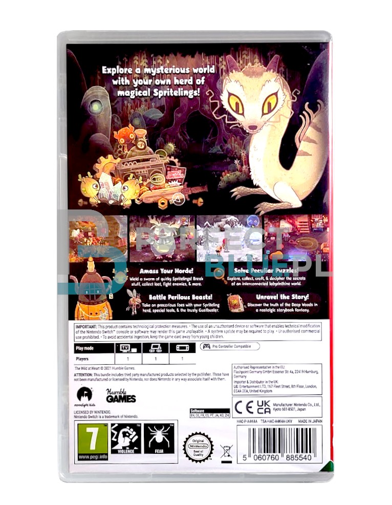 gra nintendo switch the wild at heart