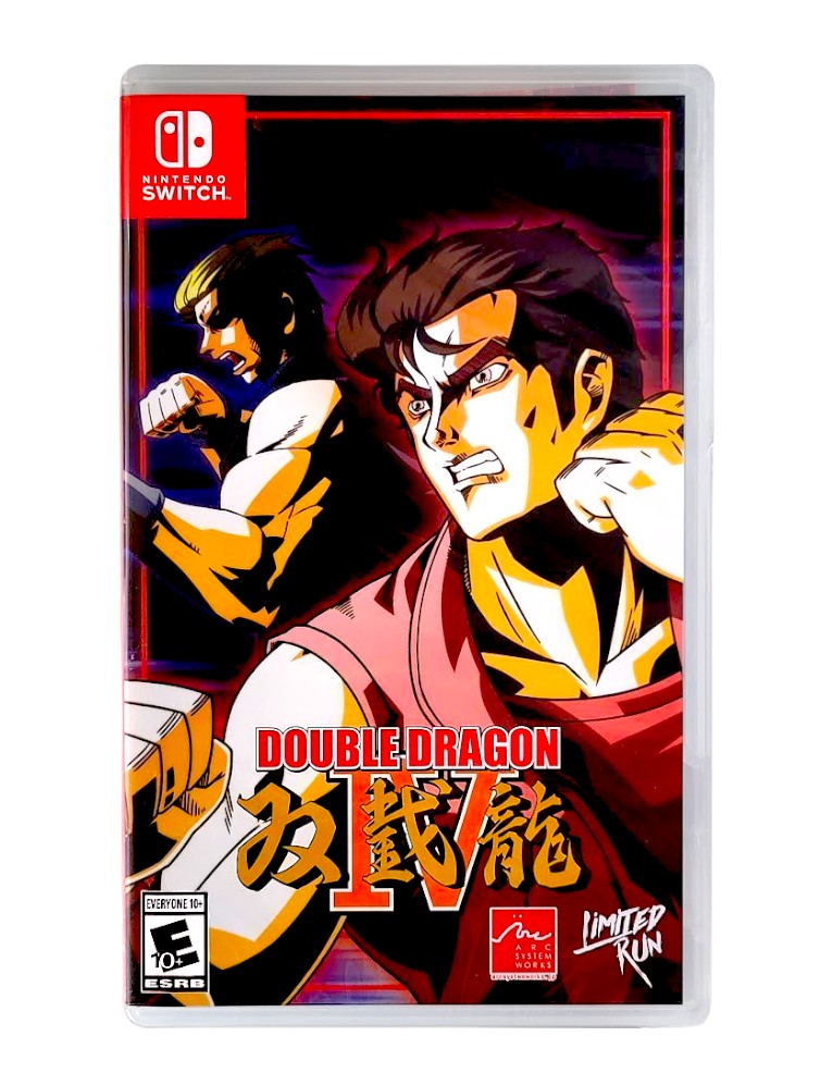 gra nintendo switch double dragon iv / limited run! / import usa