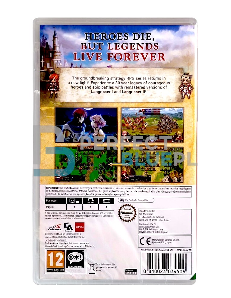 gra nintendo switch langrisser i & ii
