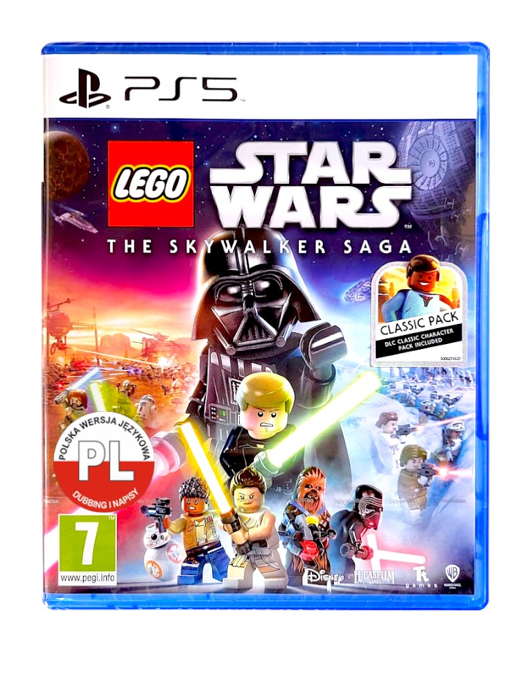 gra ps5 lego gwiezdne wojny / star wars: skywalker saga