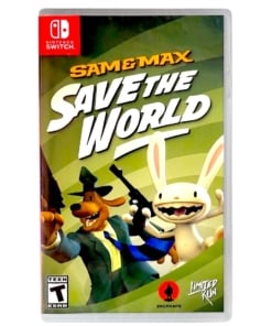gra nintendo switch sam & max save the world / limited run! / import usa