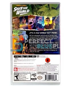gra nintendo switch sam & max save the world / limited run! / import usa
