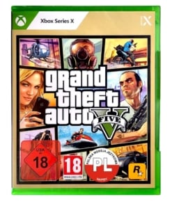 gra xbox series x / grand theft auto v / gta 5 / pl