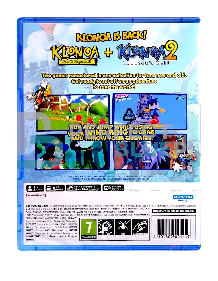 gra ps5 klonoa phantasy reverie series