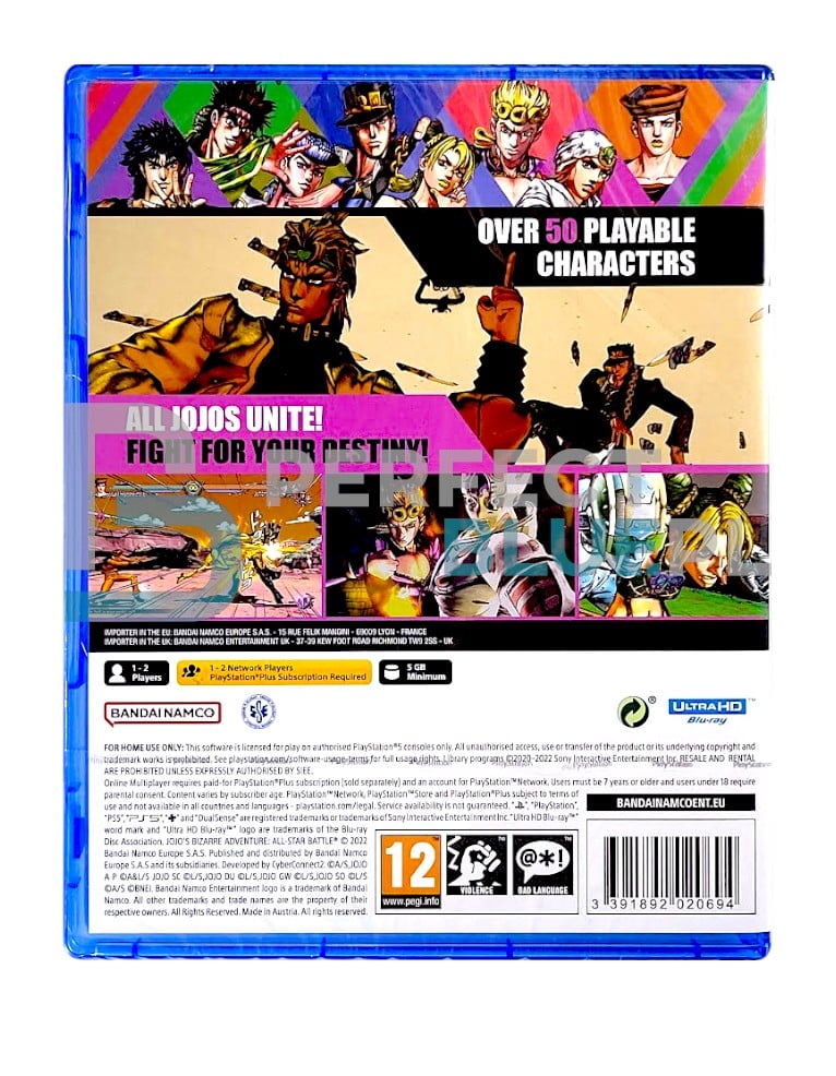 gra ps5 jojo's bizarre adventure: all star battle r