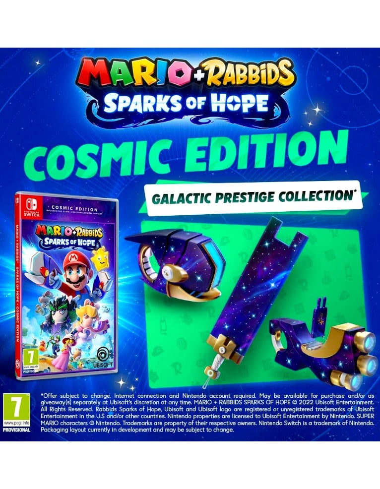 gra nintendo switch mario + rabbids sparks of hope cosmic edition