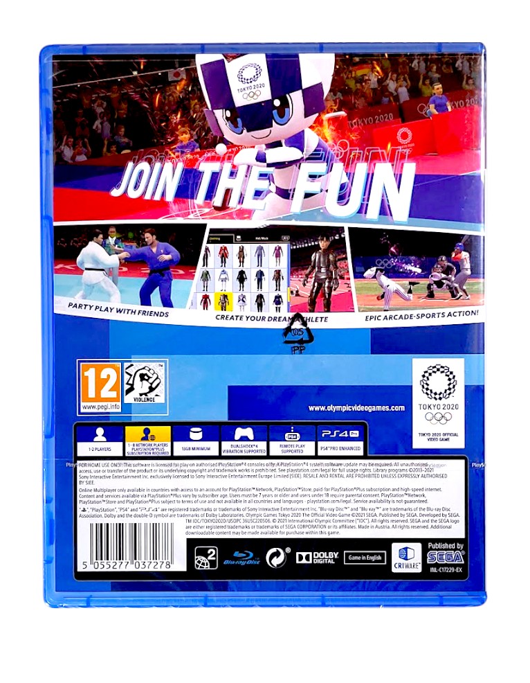 gra ps4 / ps5 / olympic games tokyo 2020 / igrzyska olimpijskie w tokyo 2020