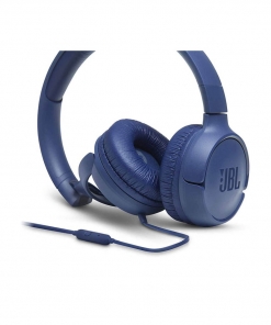 słuchawki przewodowe nauszne / jbl tune 500 / niebieskie