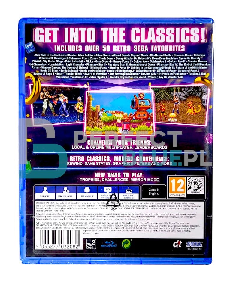 gra ps4 / ps5 / sega mega drive classics