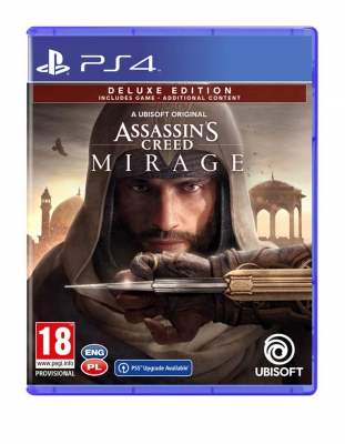 gra ps4 / + ps5 upgrade / assassin's creed mirage deluxe edition