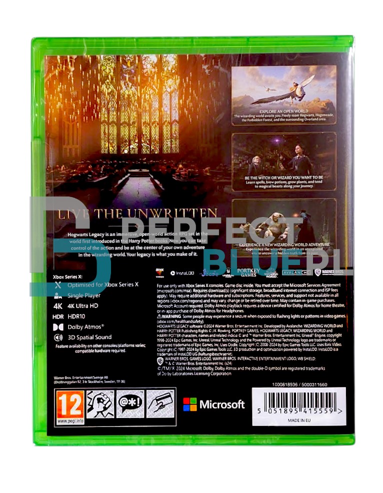 gra xbox series x hogwarts legacy / dziedzictwo hogwartu