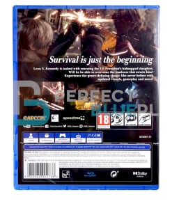 gra ps4 / + ps5 upgrade / resident evil 4 remake / okładka ang