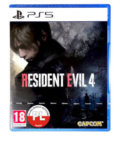 gra ps5 resident evil 4 remake / okładka ang