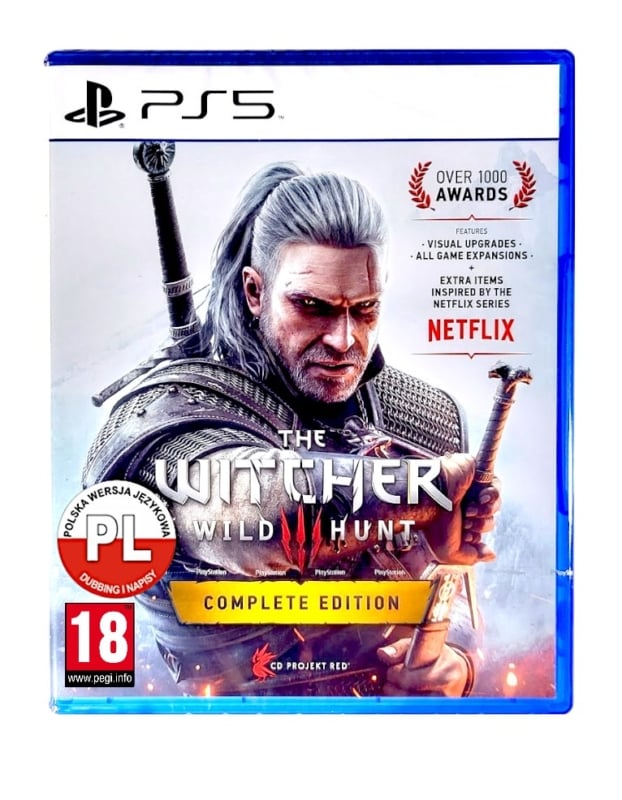 Wiedźmin 3 Dziki Gon Edycja Komplettna Gry Roku Goty Pl Ps4