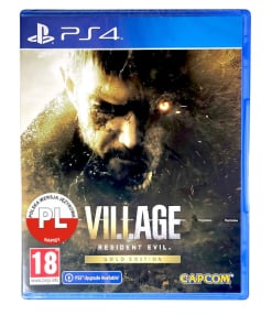 gra ps4 / + ps5 upgrade / resident evil village gold edition