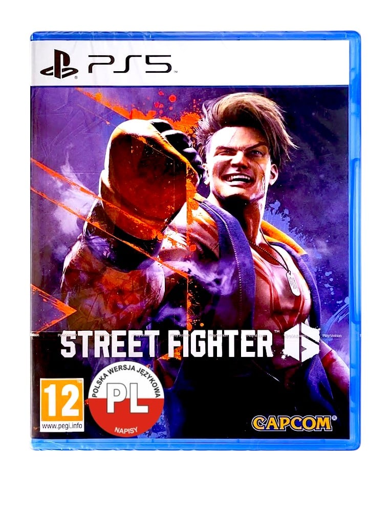 gra ps5 street fighter 6 / eng cover