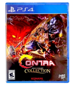 gra ps4 / ps5 / contra anniversary collection / limited run! / import usa