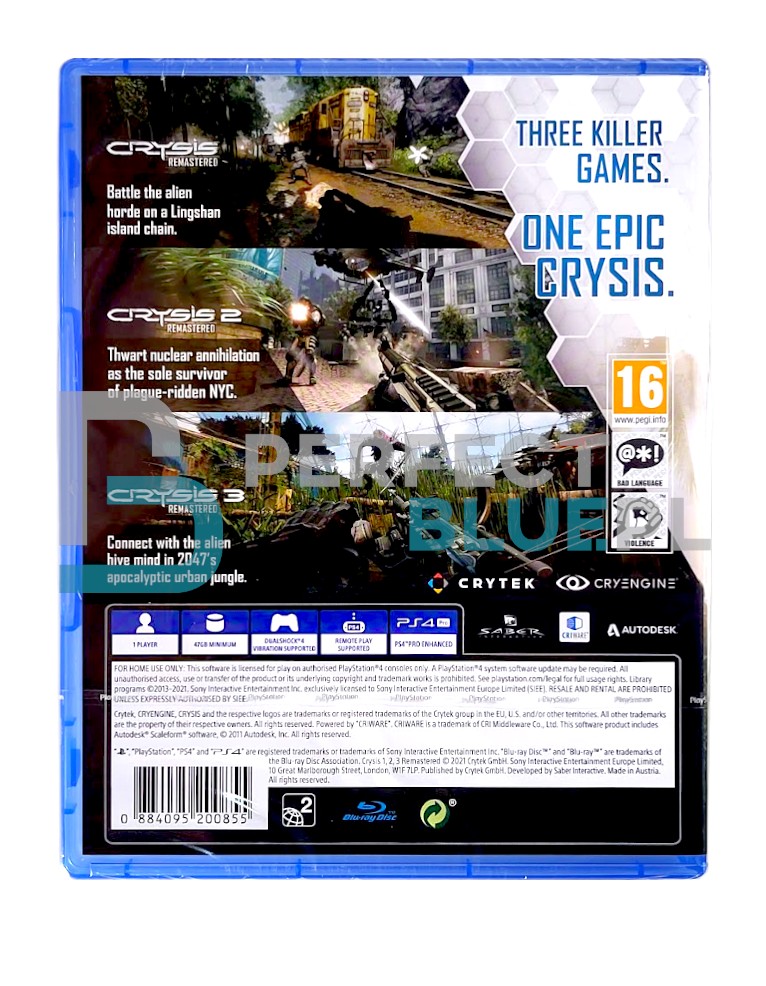 gra ps4 / ps5 / crysis remastered trilogy